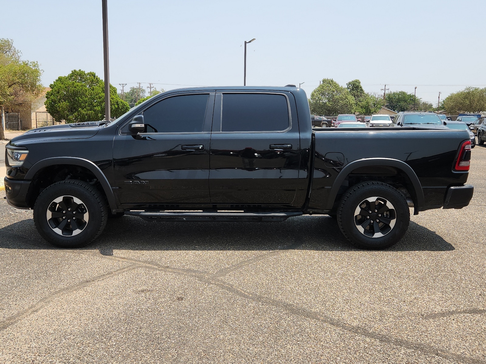 Used 2021 RAM Ram 1500 Pickup Rebel with VIN 1C6SRFLT7MN621291 for sale in Lubbock, TX