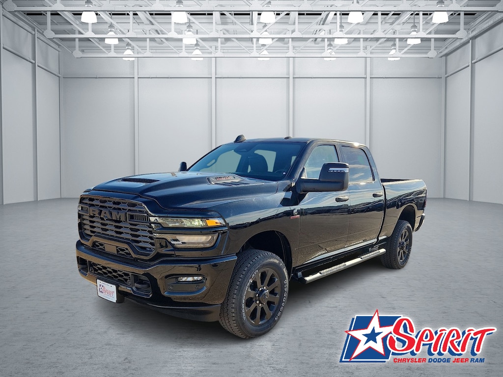 New 2026 Ram 2500 BLACK EXPRESS CREW CAB 4X4 6'4 BOX Pickup