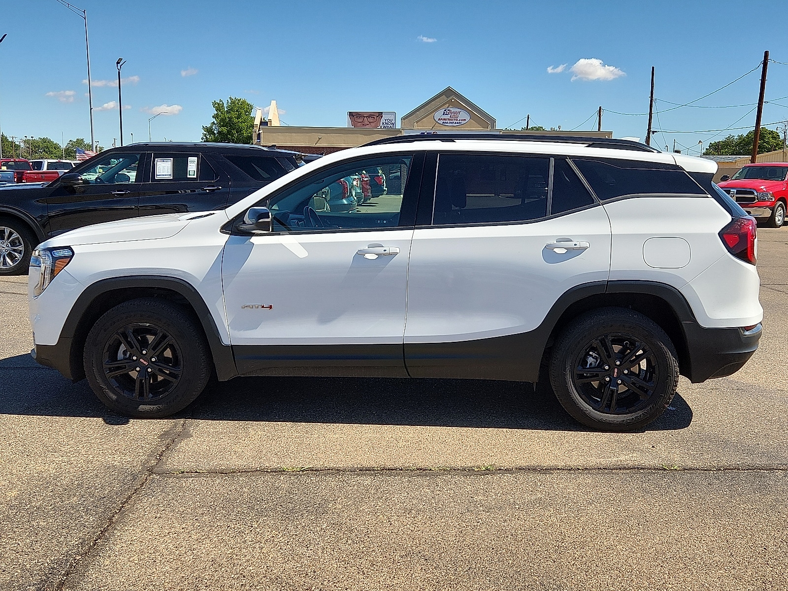 Used 2023 GMC Terrain AT4 with VIN 3GKALYEG7PL247484 for sale in Lubbock, TX