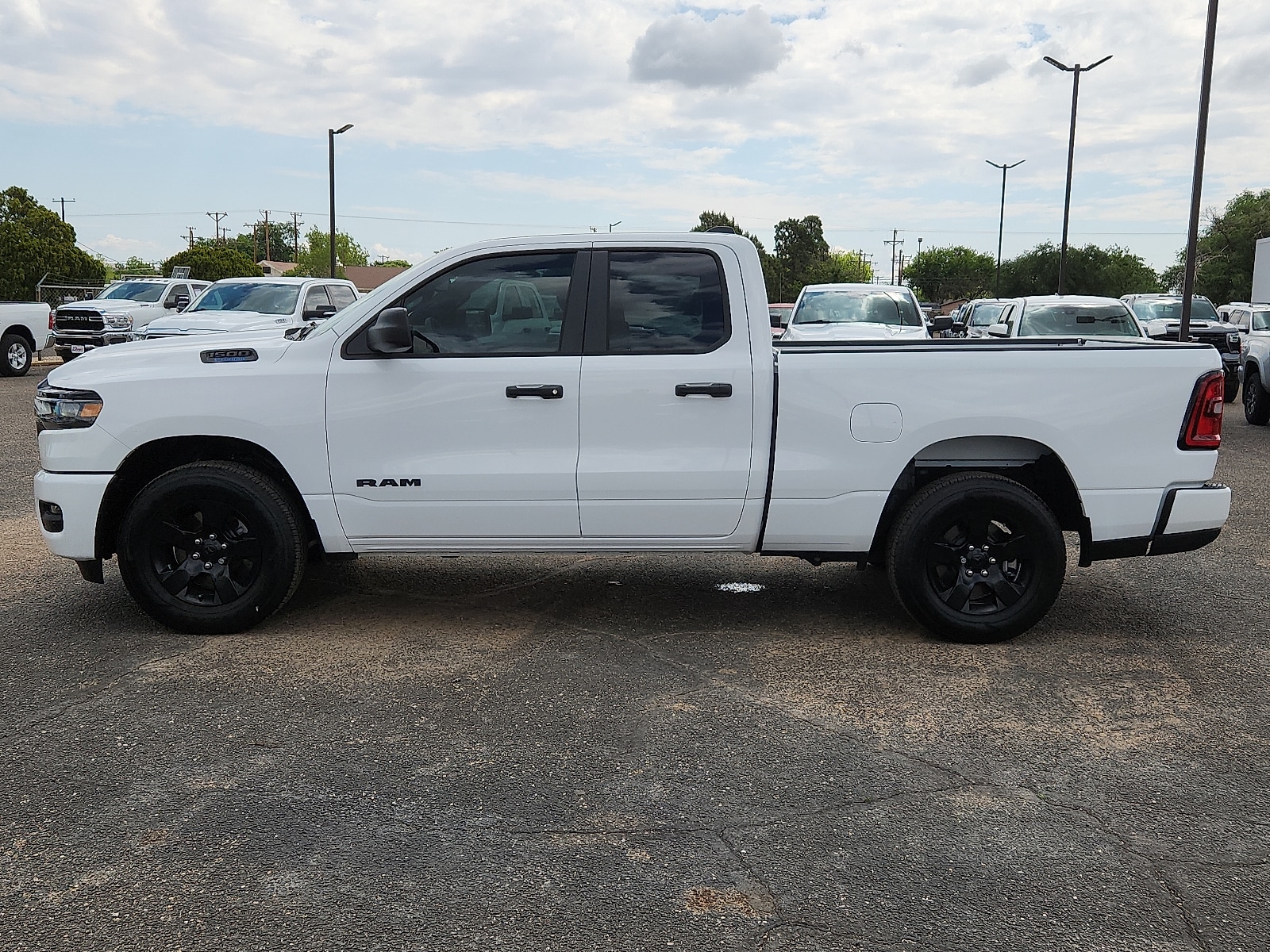 Used 2025 RAM Ram 1500 Pickup Tradesman with VIN 1C6SRECG0SN569707 for sale in Lubbock, TX