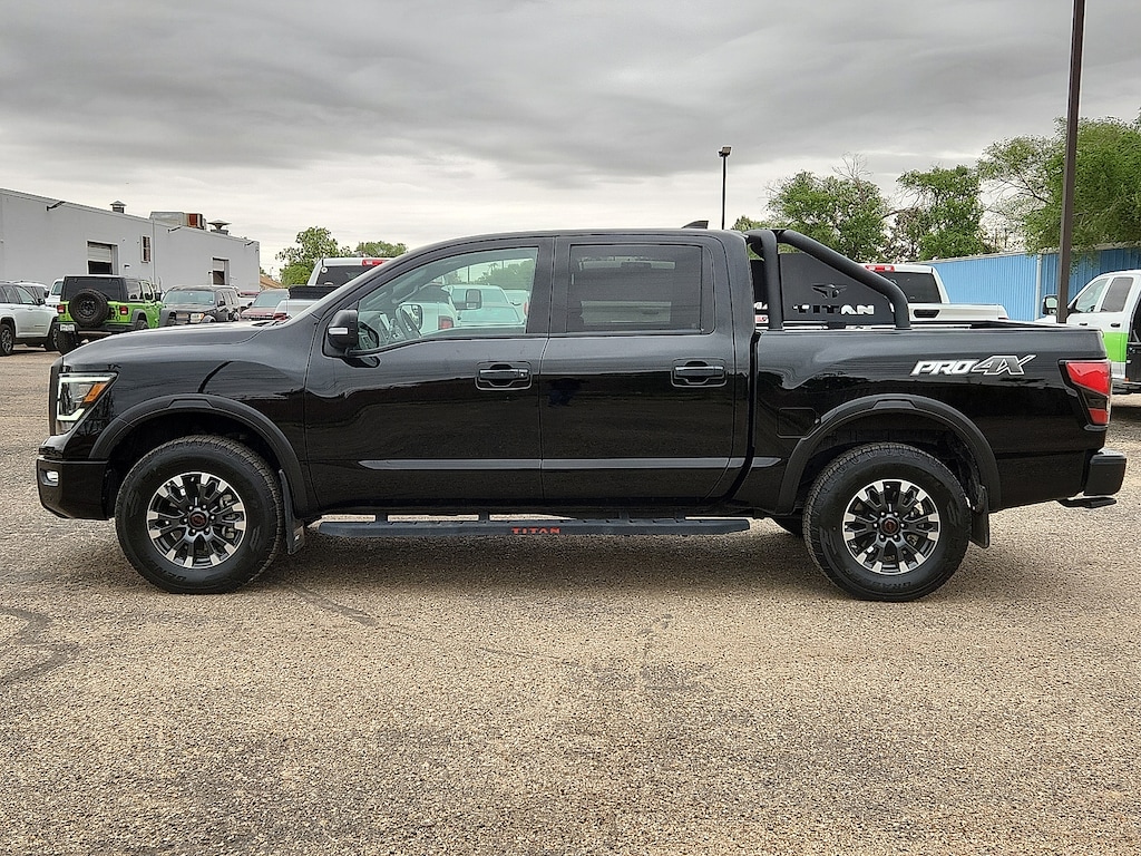 Used 2024 Nissan Titan PRO-4X (A9) 4x4 Crew Cab 5.5 ft. box 139.8 in. WB