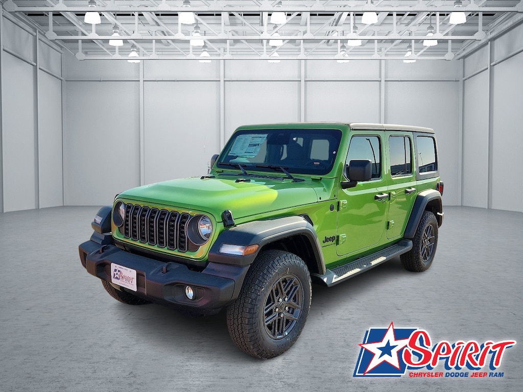 New 2026 Jeep Wrangler 4-DOOR SPORT S Sport Utility