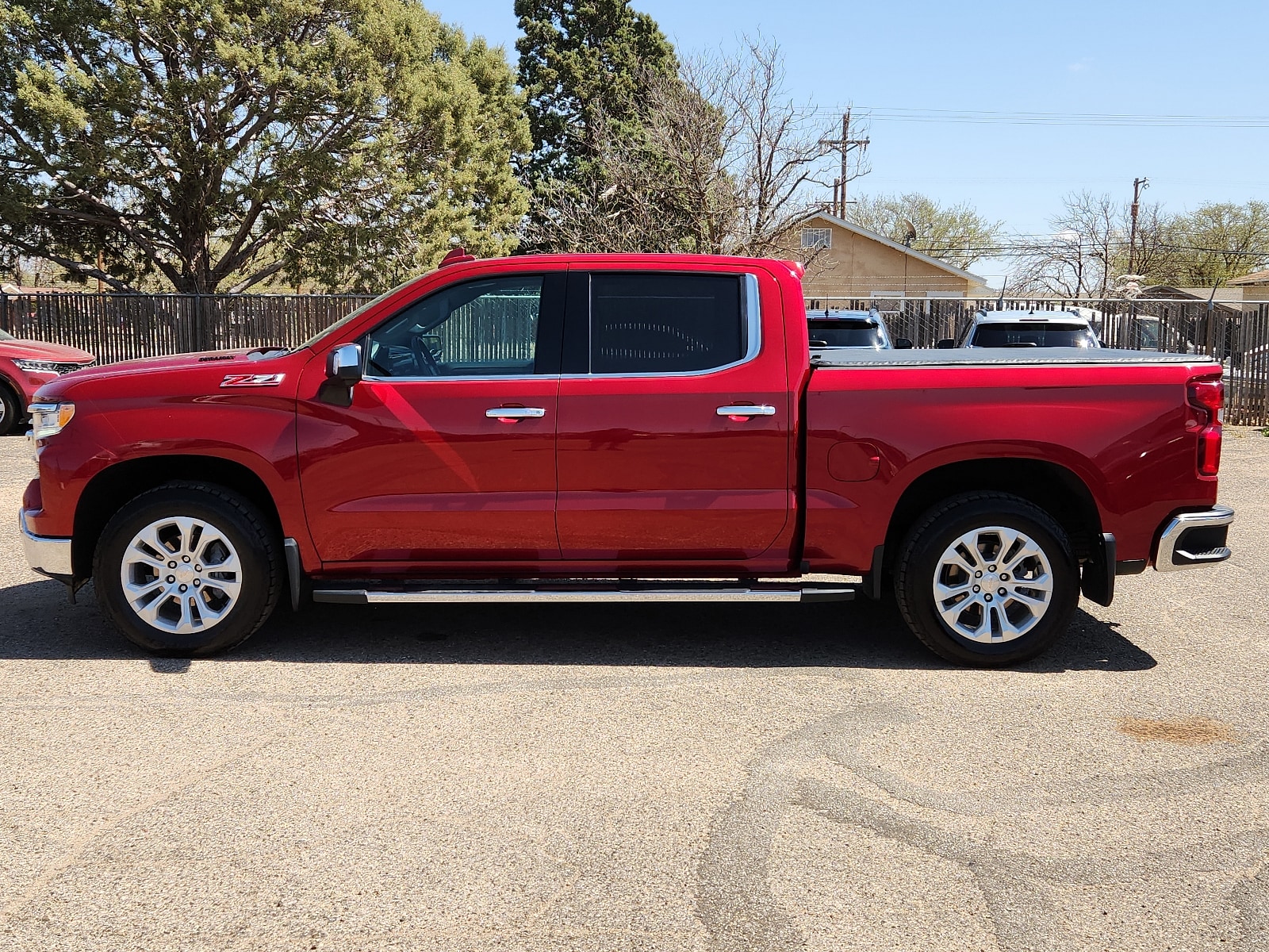 Used 2022 Chevrolet Silverado 1500 LTZ with VIN 3GCUDGET2NG505459 for sale in Lubbock, TX