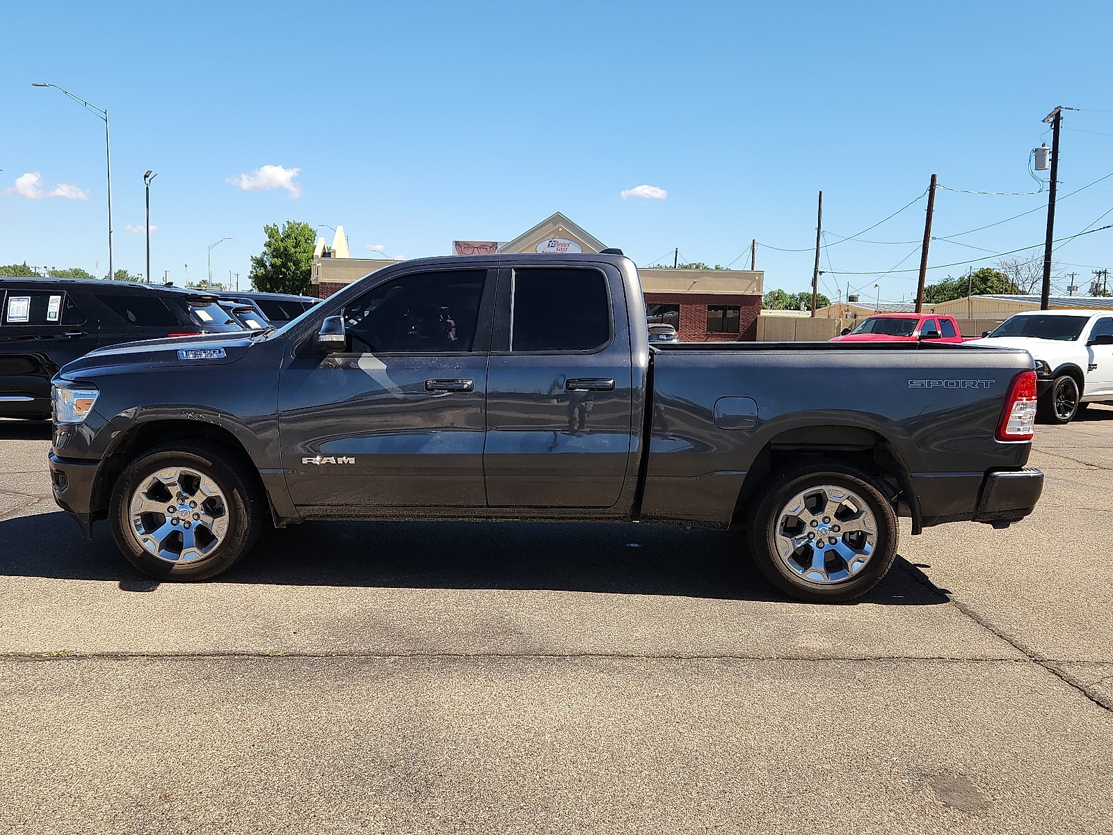 Used 2022 RAM Ram 1500 Pickup Big Horn/Lone Star with VIN 1C6RREBT7NN425394 for sale in Lubbock, TX