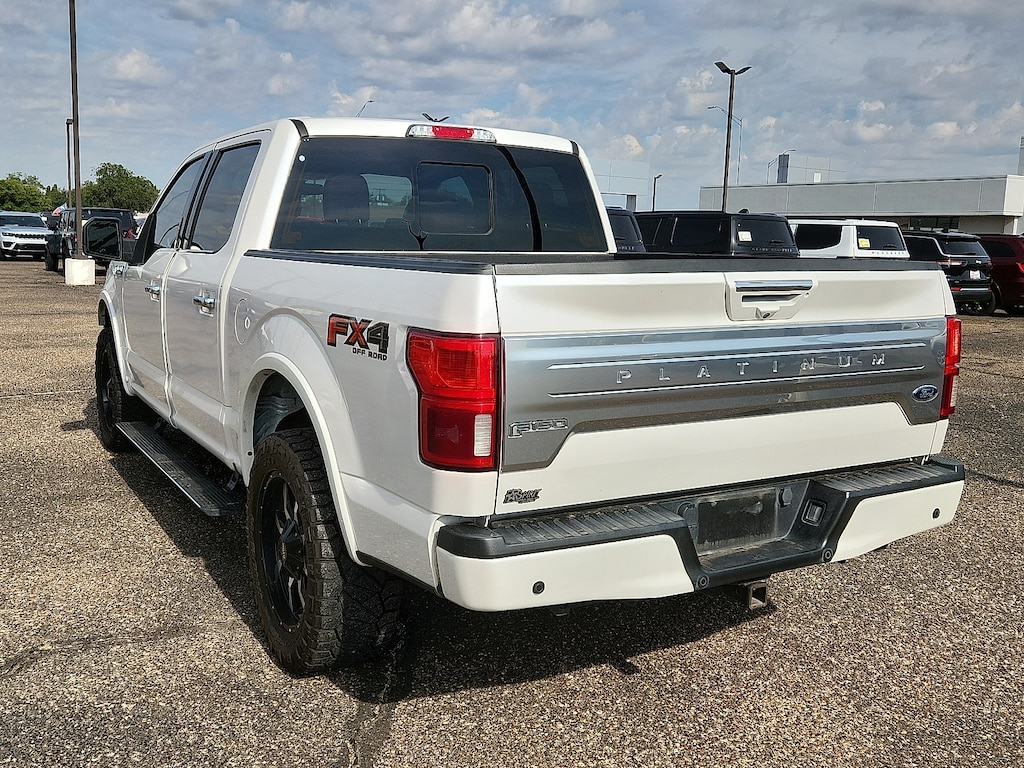 Used 2019 Ford F-150 Platinum 4x4 SuperCrew Cab Styleside 5.5 ft. box 1