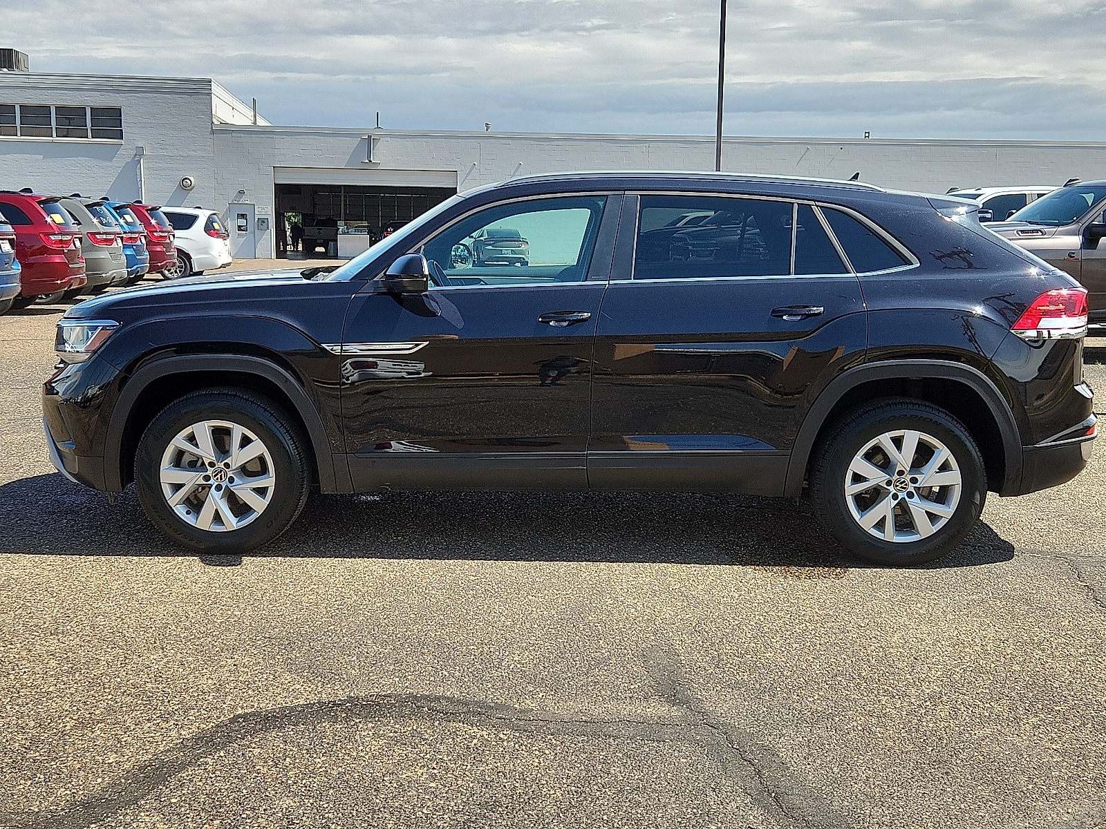 Used 2021 Volkswagen Atlas Cross Sport S with VIN 1V2GC2CA9MC208788 for sale in Lubbock, TX