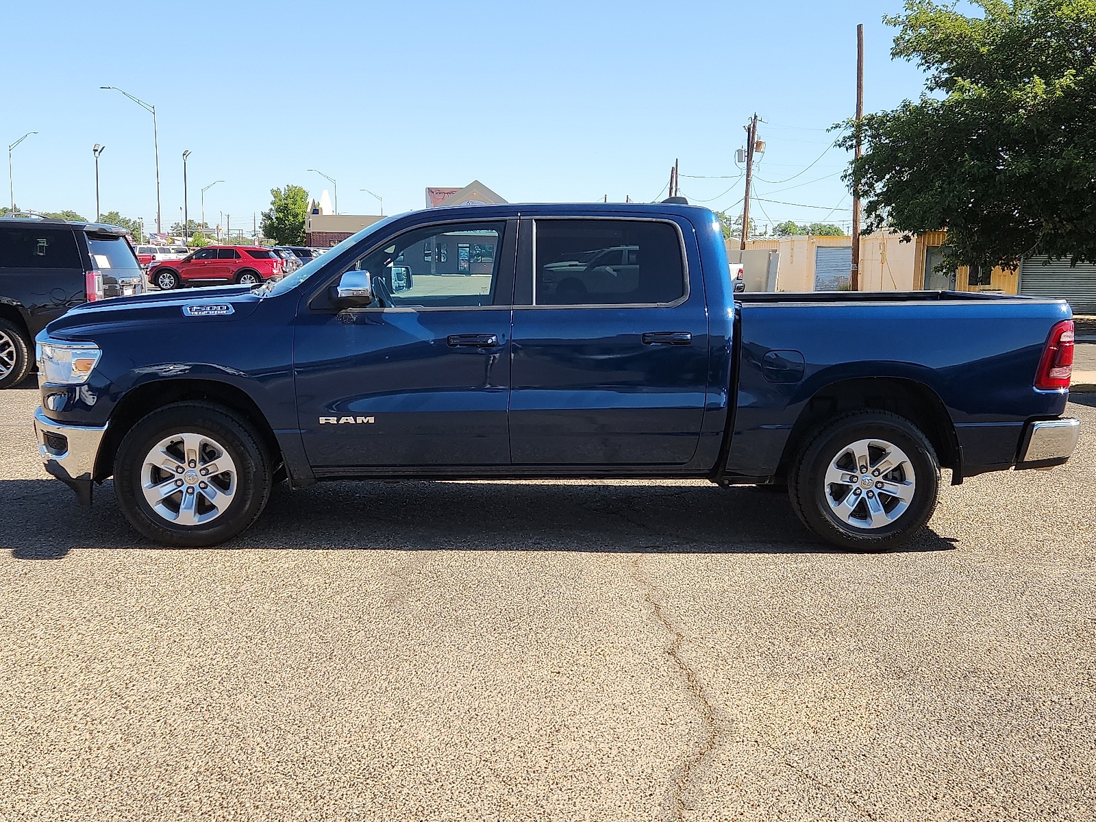 Used 2023 RAM Ram 1500 Pickup Laramie with VIN 1C6SRFJT1PN665861 for sale in Lubbock, TX
