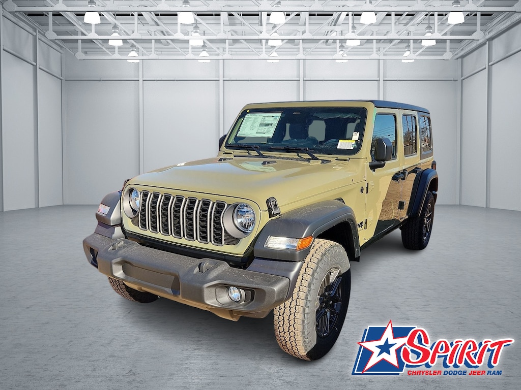 New 2026 Jeep Wrangler 4-DOOR SPORT S Sport Utility