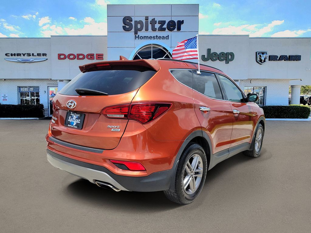 Used 2017 Hyundai Santa Fe Sport with VIN 5XYZUDLB0HG465898 for sale in Homestead, FL