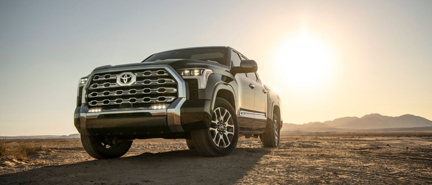 2025 Toyota Tundra Exterior Dessert Sun Headon