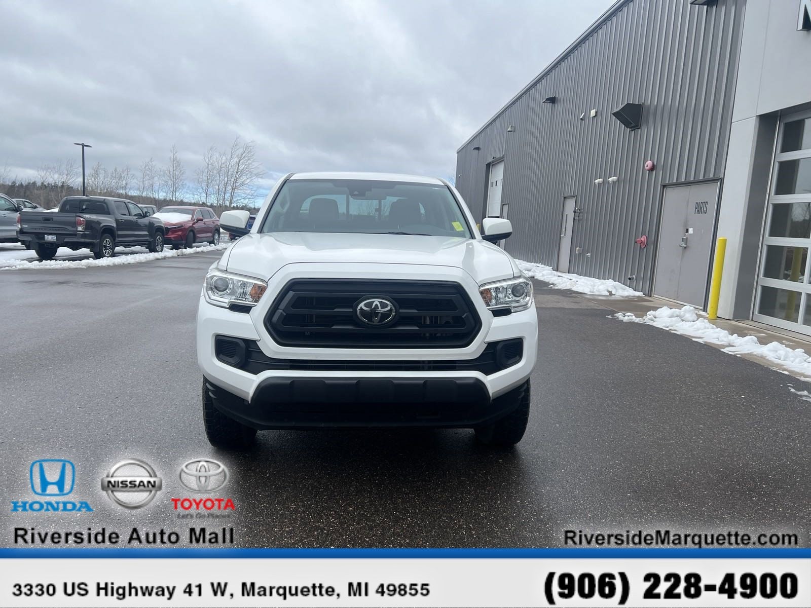 Used 2021 Toyota Tacoma SR with VIN 3TMCZ5AN3MM445054 for sale in Iron Mountain, MI