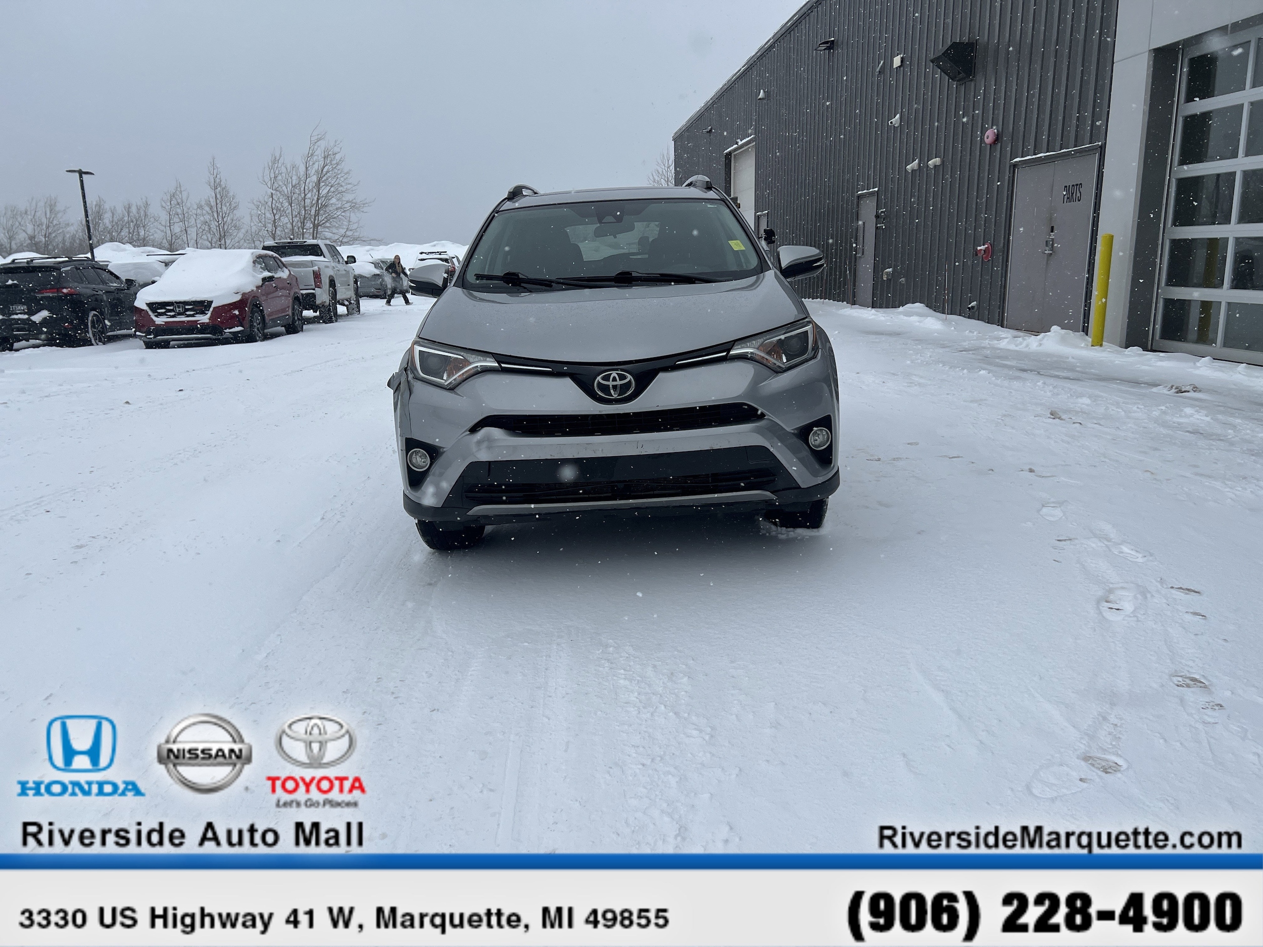 Certified 2017 Toyota RAV4 XLE with VIN 2T3RFREV1HW681632 for sale in Marquette, MI
