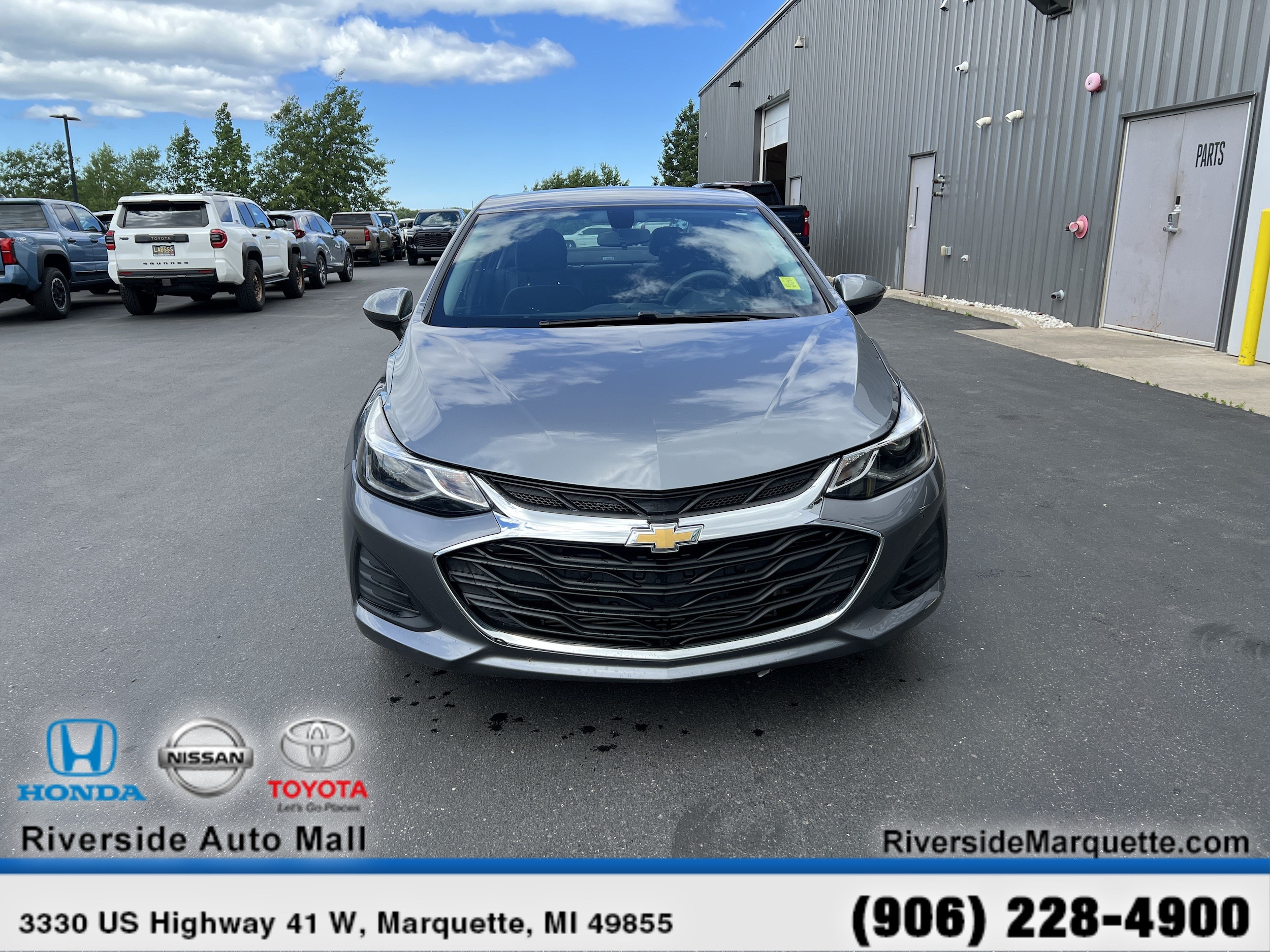 Certified 2019 Chevrolet Cruze LT with VIN 1G1BE5SM4K7108468 for sale in Marquette, MI