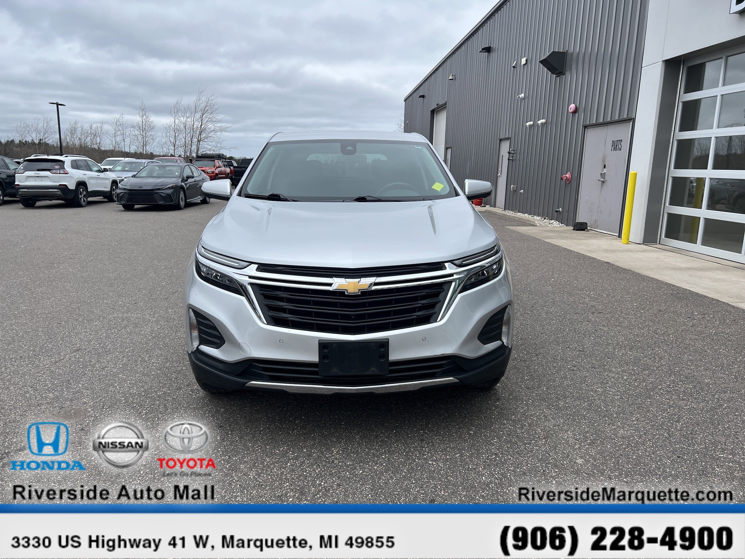 Certified 2022 Chevrolet Equinox LT with VIN 3GNAXUEV5NL169962 for sale in Iron Mountain, MI