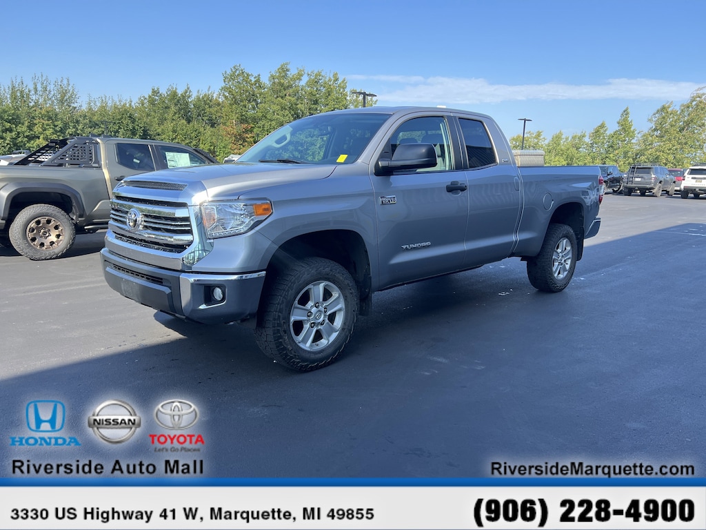 Certified 2016 Toyota Tundra Double Cab 5.7L FFV V8 6-Spd AT SR5