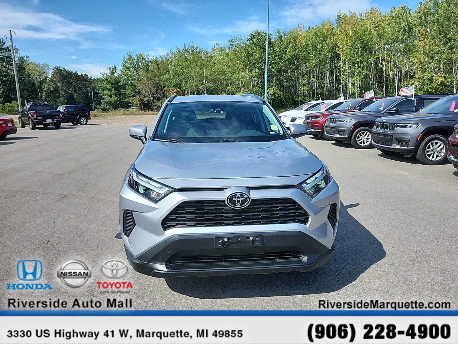 Used 2024 Toyota RAV4 XLE with VIN 2T3P1RFV8RC400420 for sale in Iron Mountain, MI