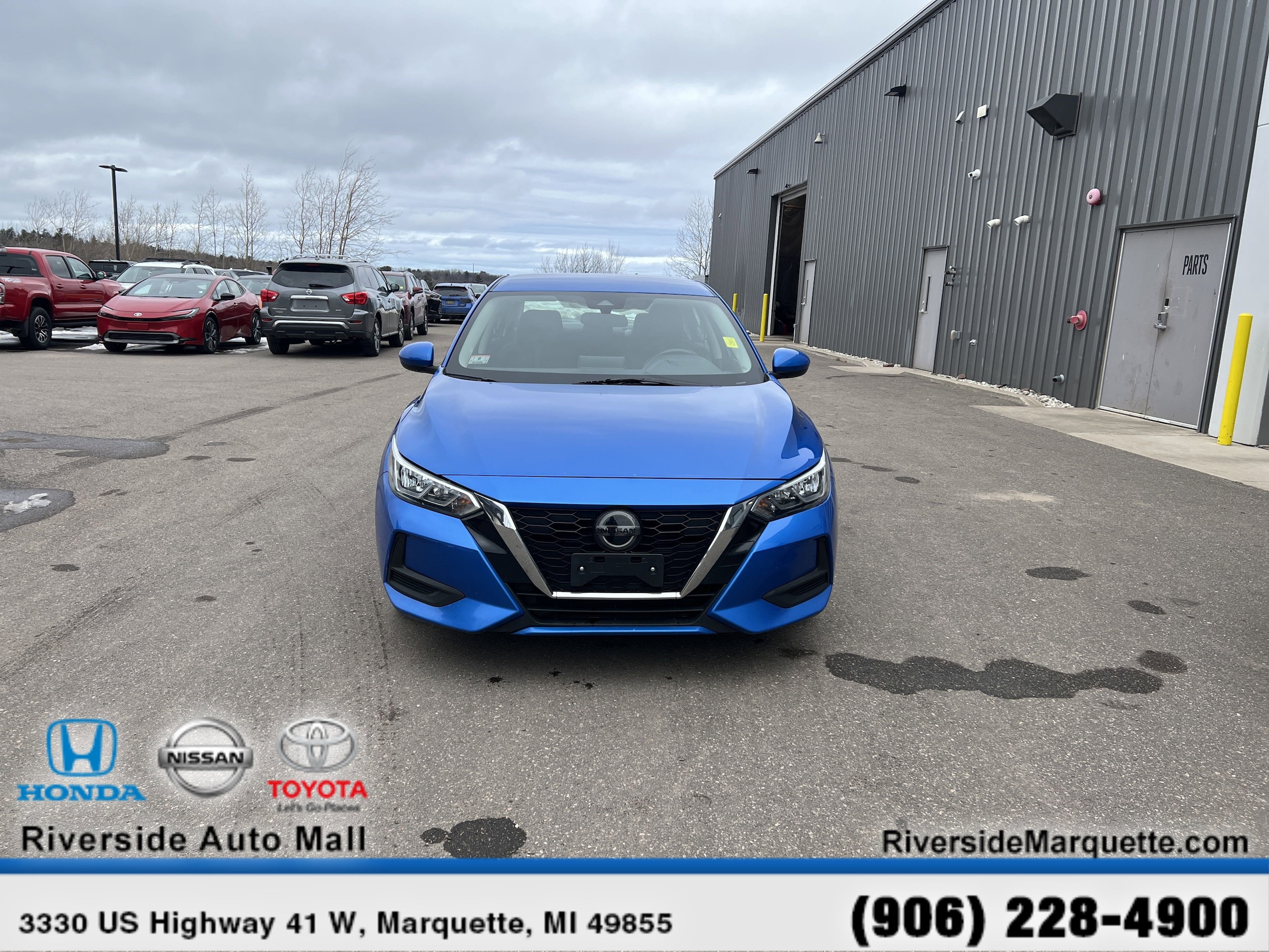 Used 2021 Nissan Sentra SV with VIN 3N1AB8CV6MY304386 for sale in Iron Mountain, MI
