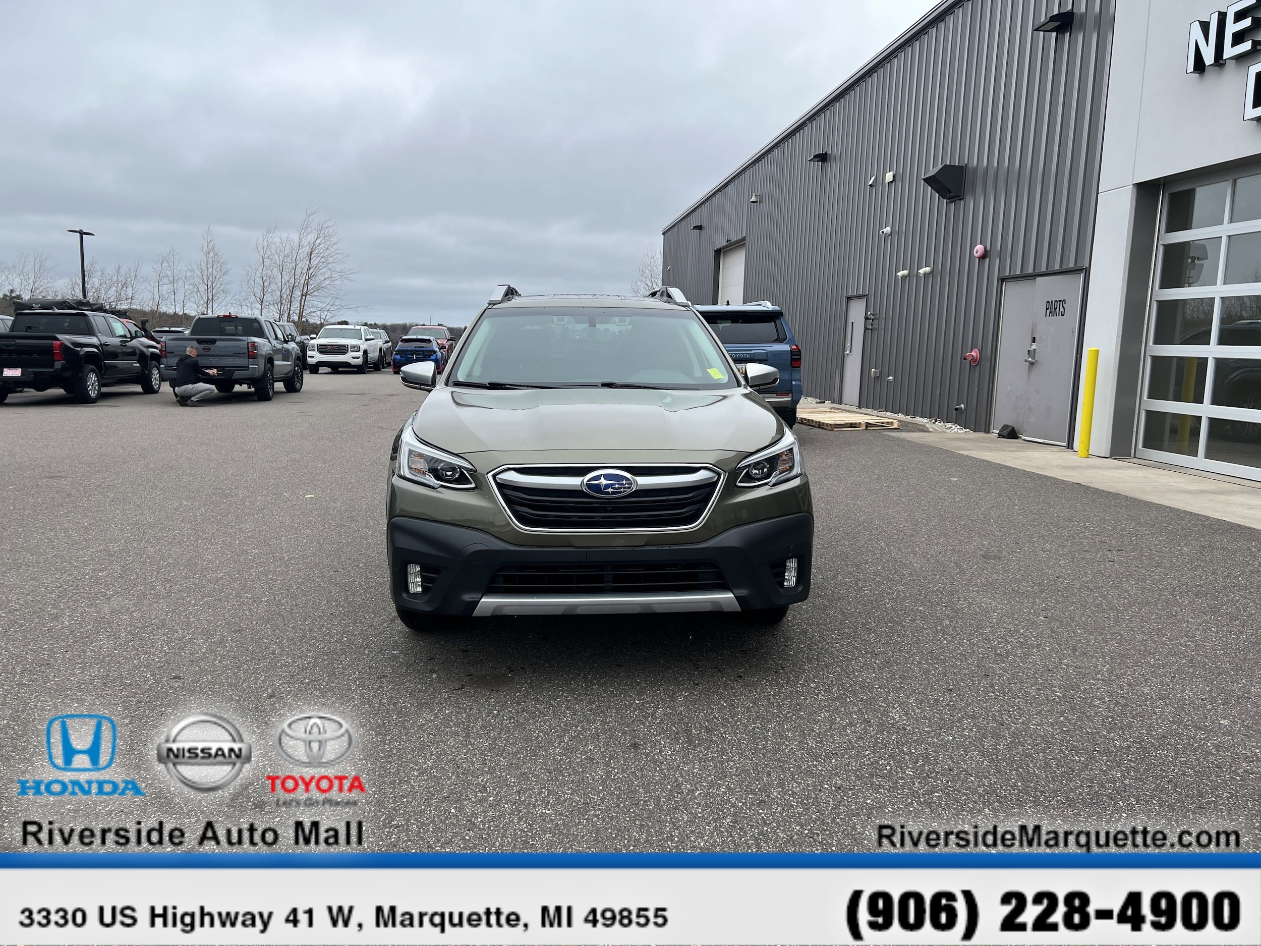 Certified 2022 Subaru Outback Touring with VIN 4S4BTAPC5N3223027 for sale in Iron Mountain, MI