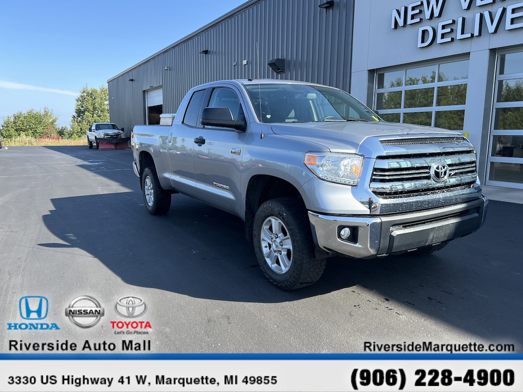 Certified 2016 Toyota Tundra Double Cab 5.7L FFV V8 6-Spd AT SR5