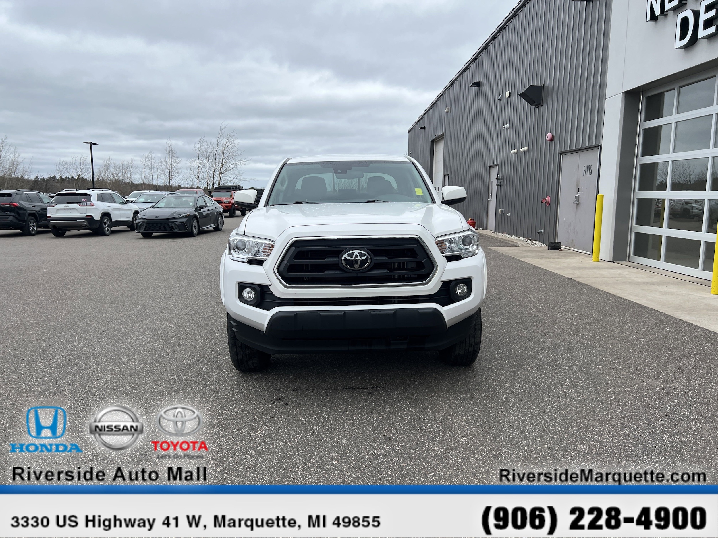 Used 2023 Toyota Tacoma SR5 with VIN 3TMCZ5AN4PM579009 for sale in Iron Mountain, MI