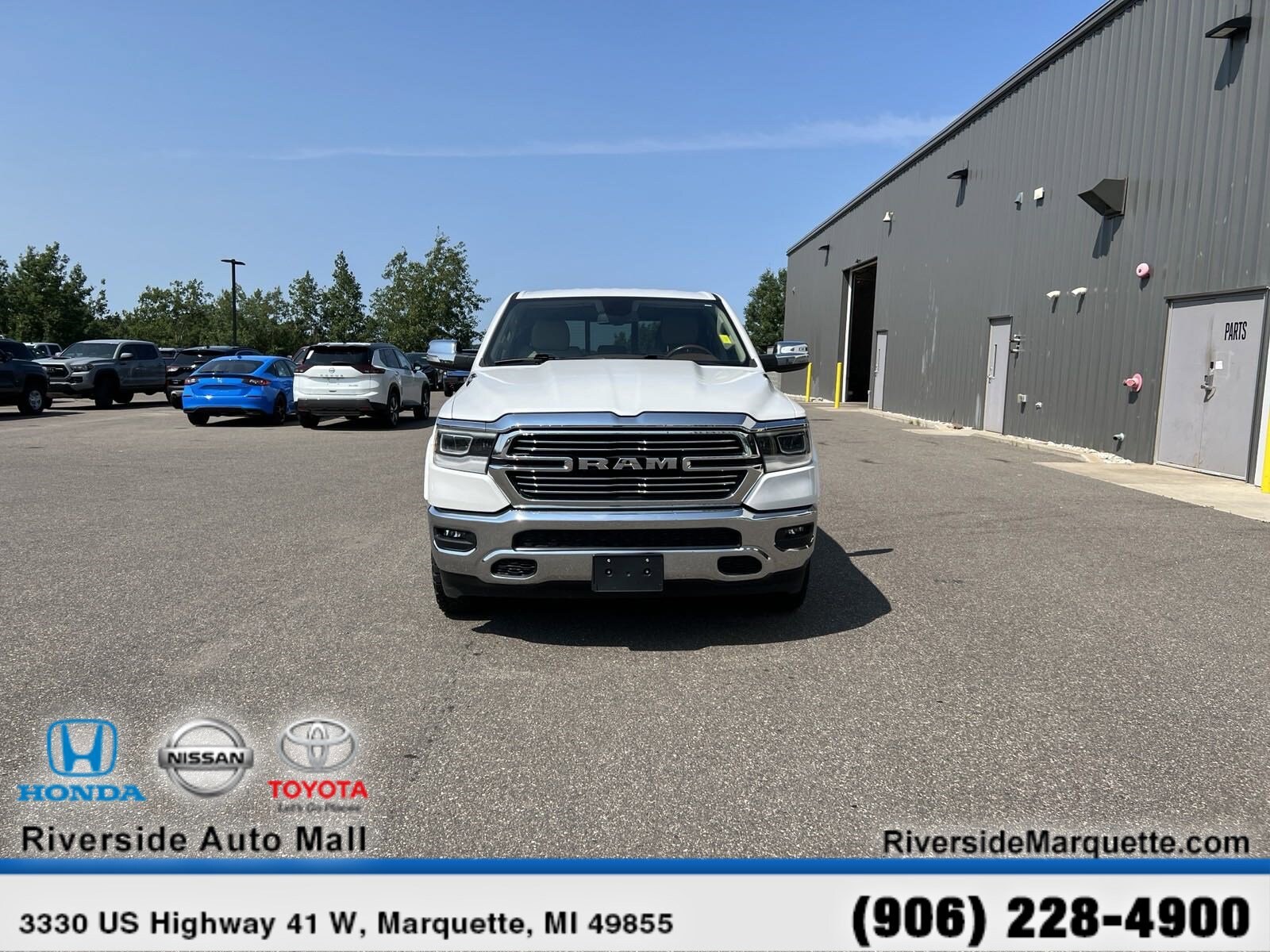 Certified 2019 RAM Ram 1500 Pickup Laramie with VIN 1C6RRFJG9KN740364 for sale in Iron Mountain, MI