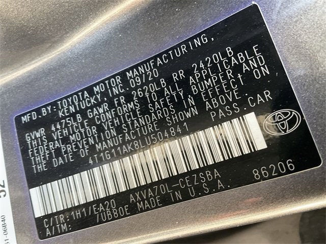 Thumbnail: 2020 Toyota Camry - 18