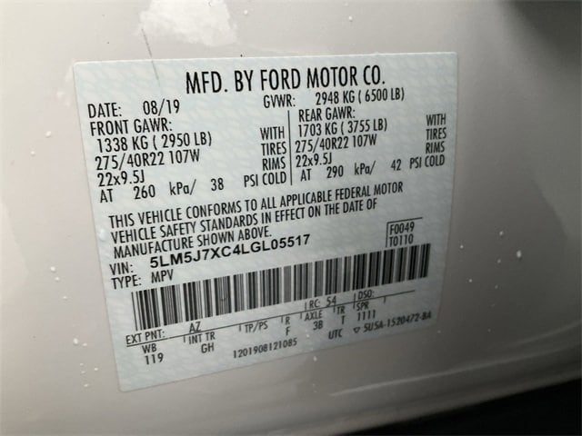 Thumbnail: 2020 Lincoln Aviator - 28