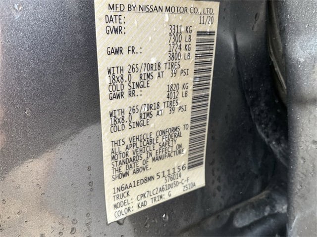 Thumbnail: 2021 Nissan Titan - 27