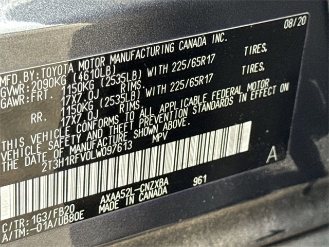 2020 Toyota RAV4 LE 26