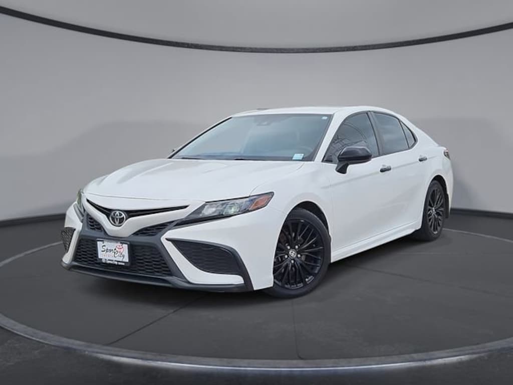 Used 2021 Toyota Camry SE Nightshade Sedan
