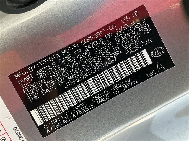 Thumbnail: 2018 Lexus RC - 28