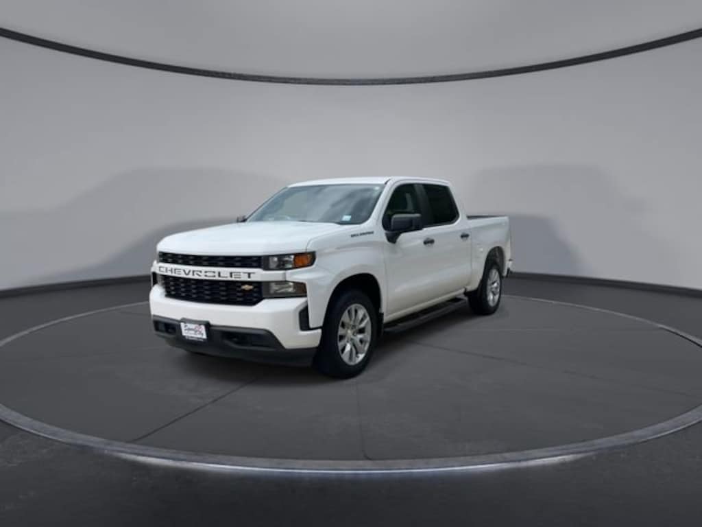 Used 2019 Chevrolet Silverado 1500 Silverado Custom Truck Crew Cab