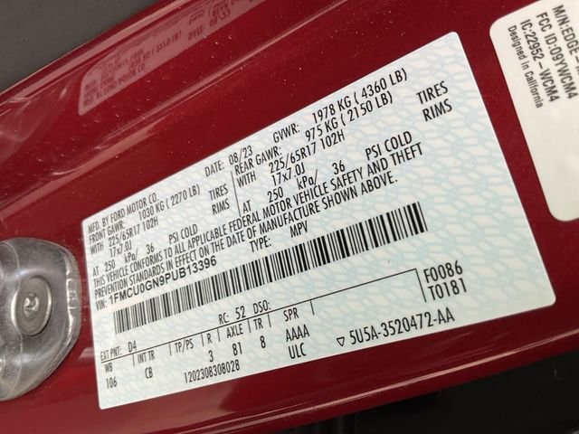 Thumbnail: 2023 Ford Escape - 27