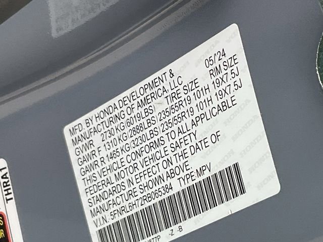 Thumbnail: 2024 Honda Odyssey - 28