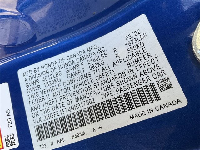 Thumbnail: 2022 Honda Civic - 27