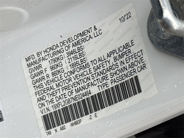 Thumbnail: 2022 Honda Civic - 26