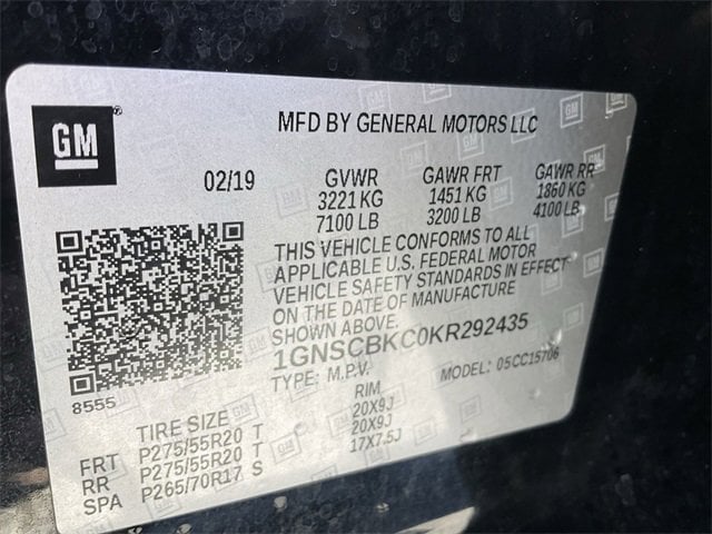 Thumbnail: 2019 Chevrolet Tahoe - 27