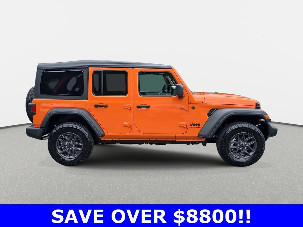 New 2025 Jeep Wrangler 4-DOOR SPORT S Sport Utility