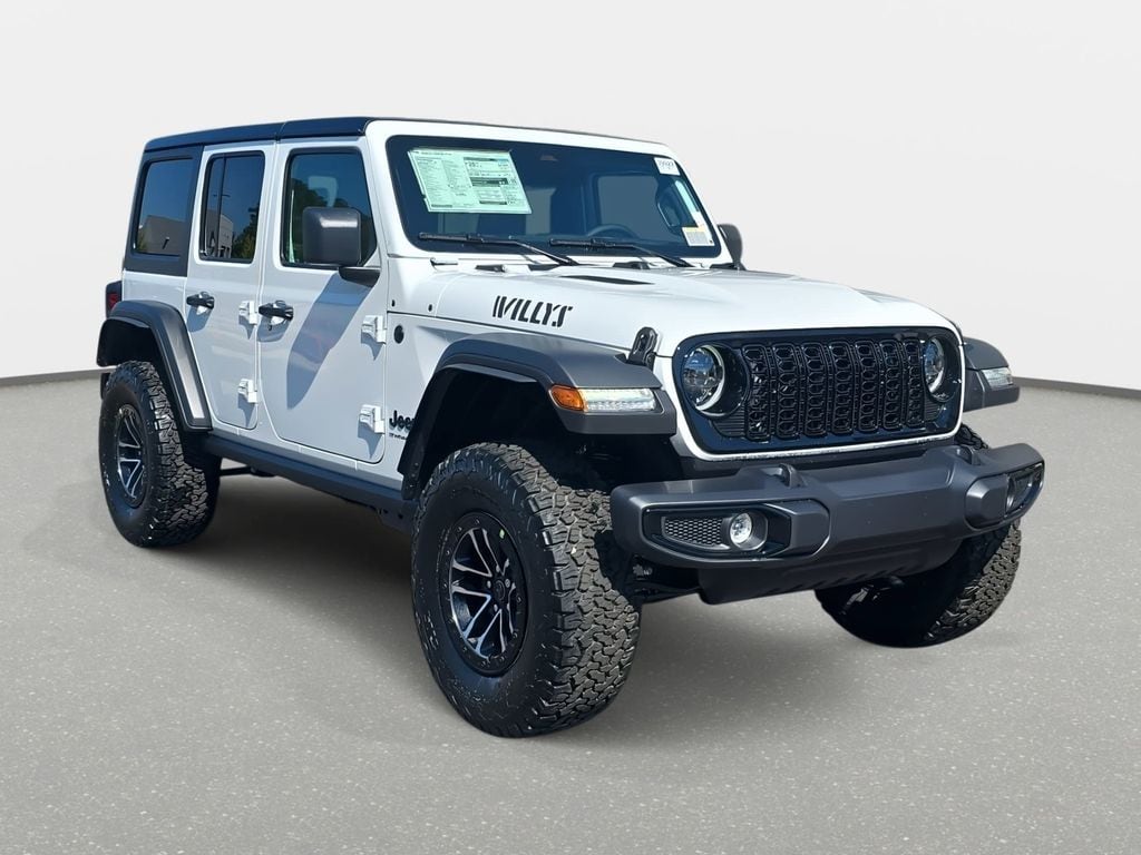 New 2026 Jeep Wrangler 4-DOOR WILLYS Sport Utility