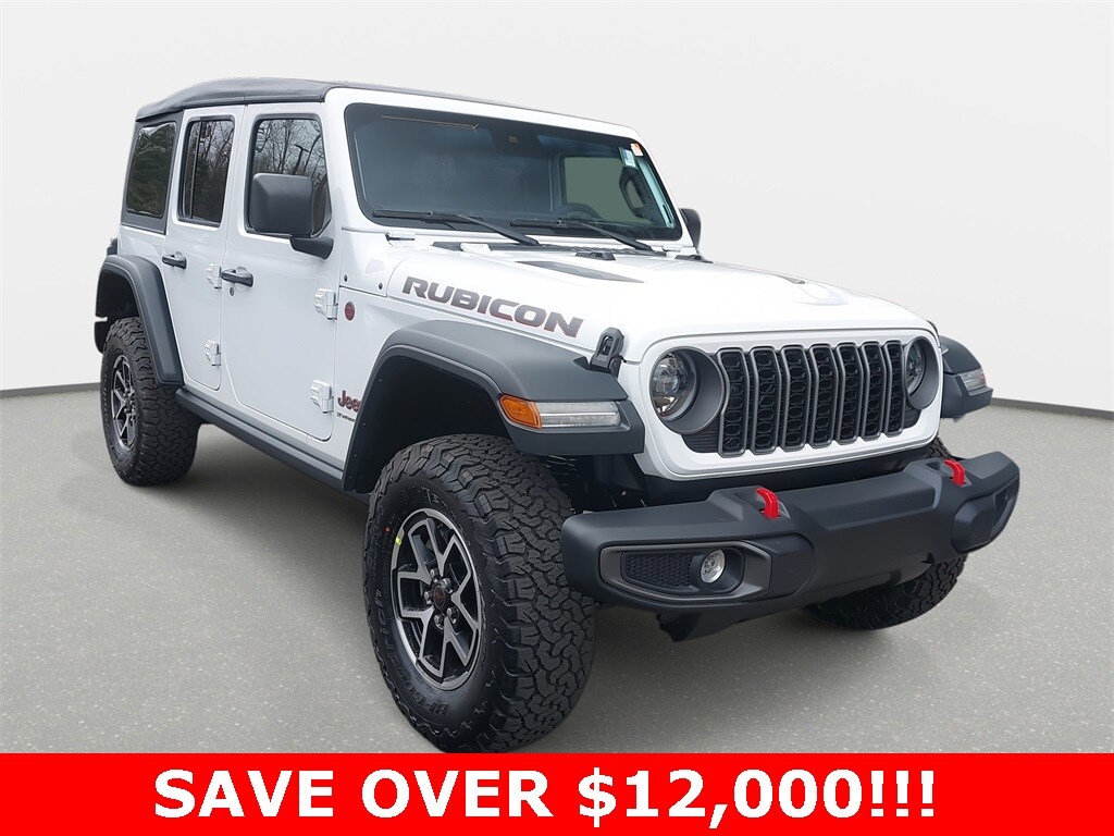 New 2025 Jeep Wrangler 4-DOOR RUBICON Sport Utility