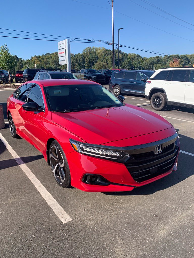 Used 2021 Honda Accord Sport SE 1.5T Sedan