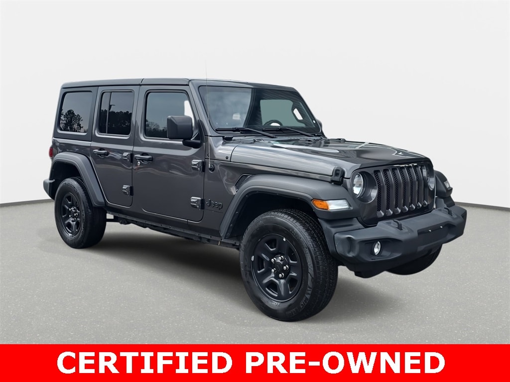 Used 2023 Jeep Wrangler 4-DOOR SPORT 4X4 SUV