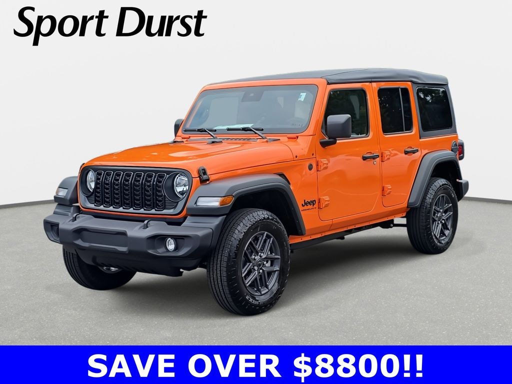 New 2025 Jeep Wrangler 4-DOOR SPORT S Sport Utility