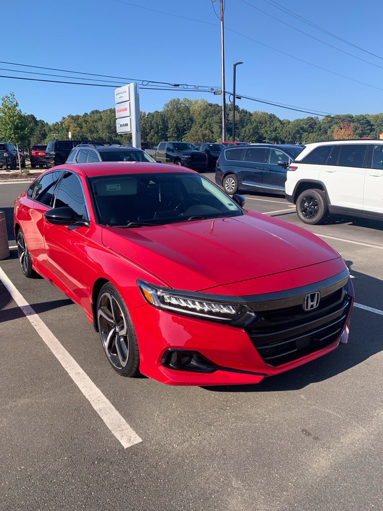Used 2021 Honda Accord Sport SE 1.5T Sedan