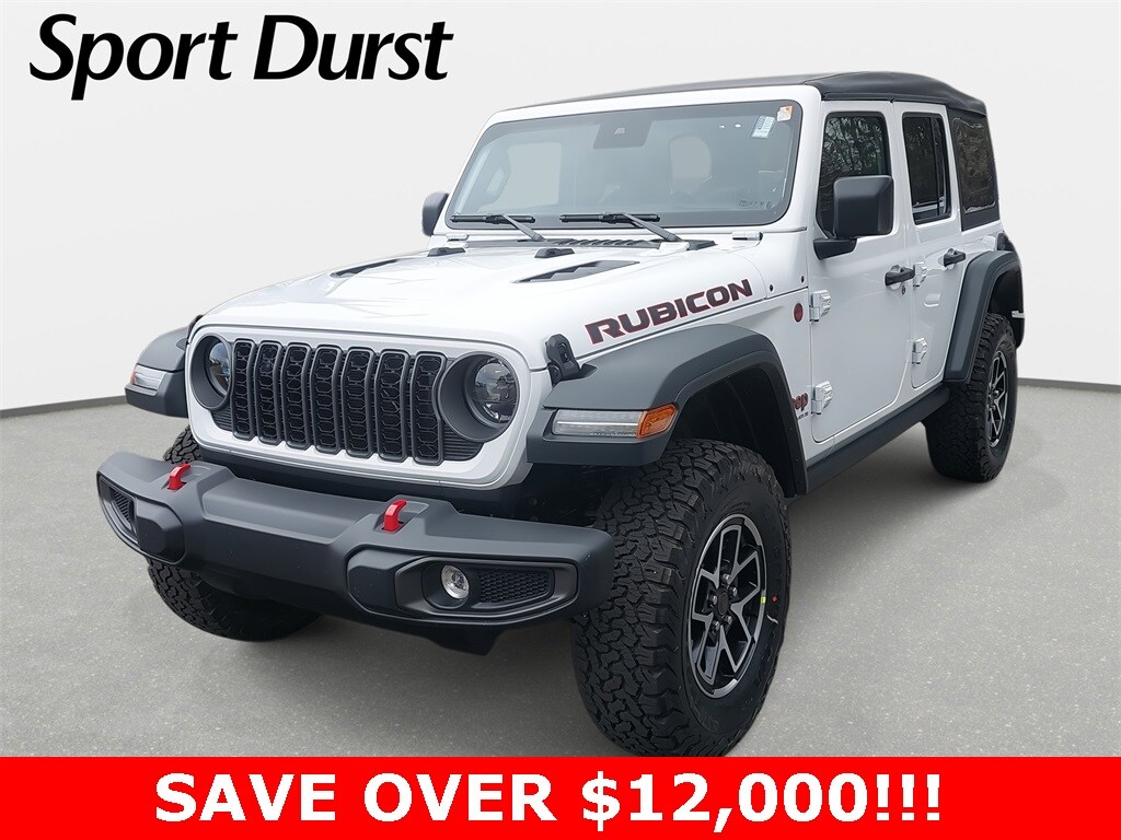 New 2025 Jeep Wrangler 4-DOOR RUBICON Sport Utility
