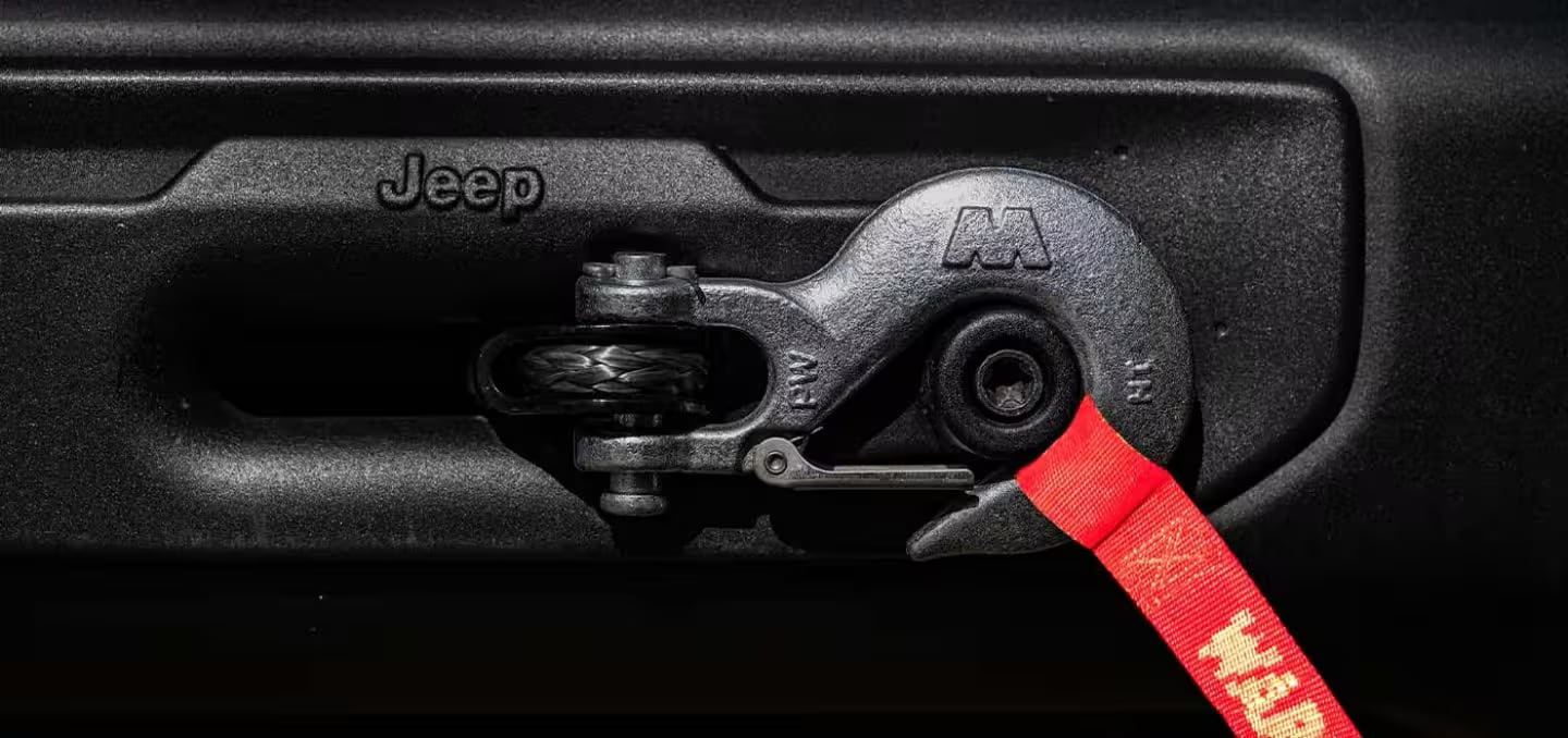 2026 Jeep Wrangler winch and hitch outdoor gear Durham