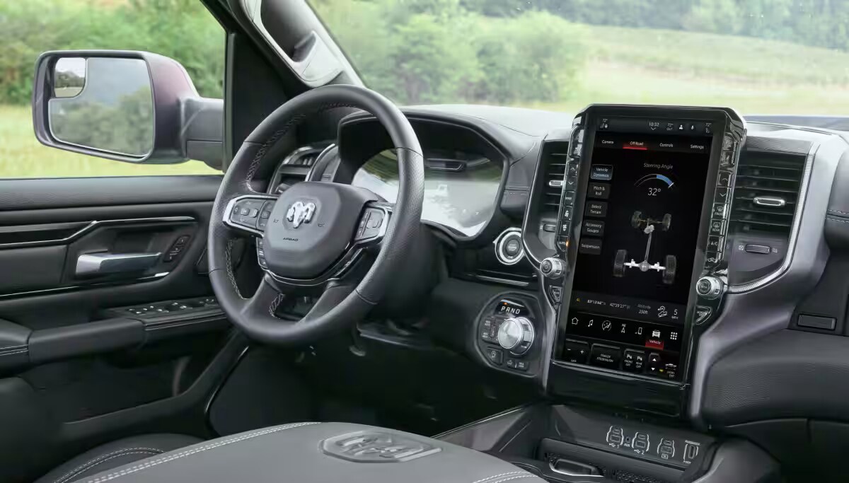 2026 Ram 1500 front display infotainment