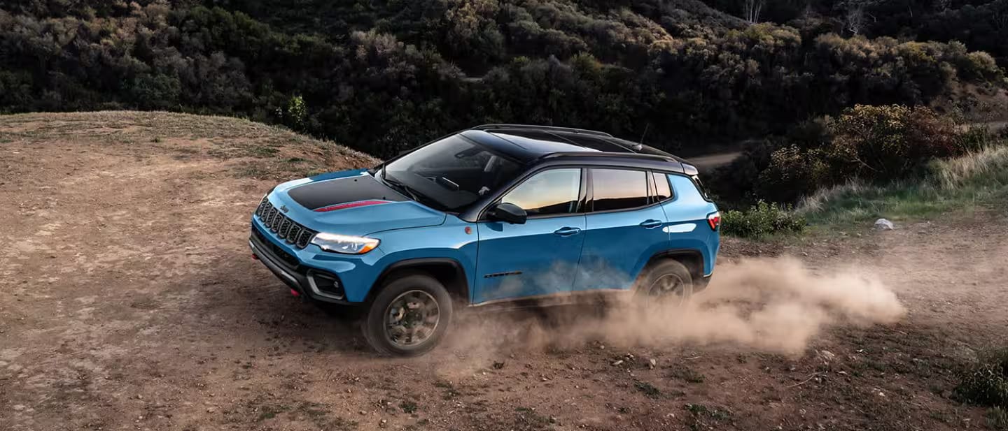 2026 Jeep Compass Trailhawk off-roading