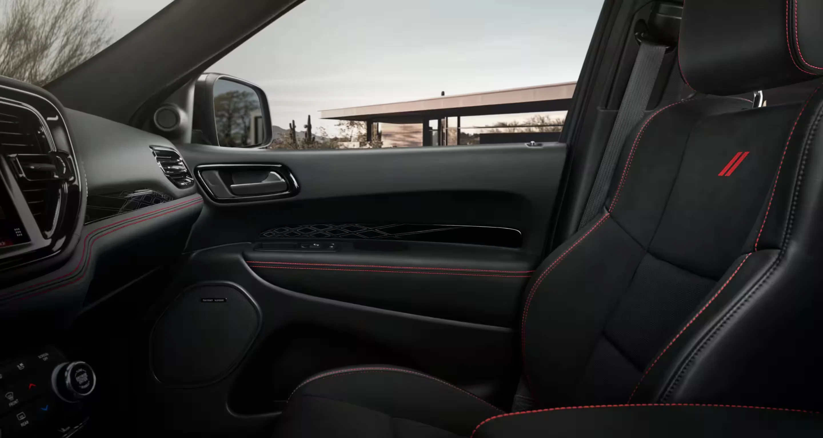 2026 Dodge Durango interior showing three rows and cargo area