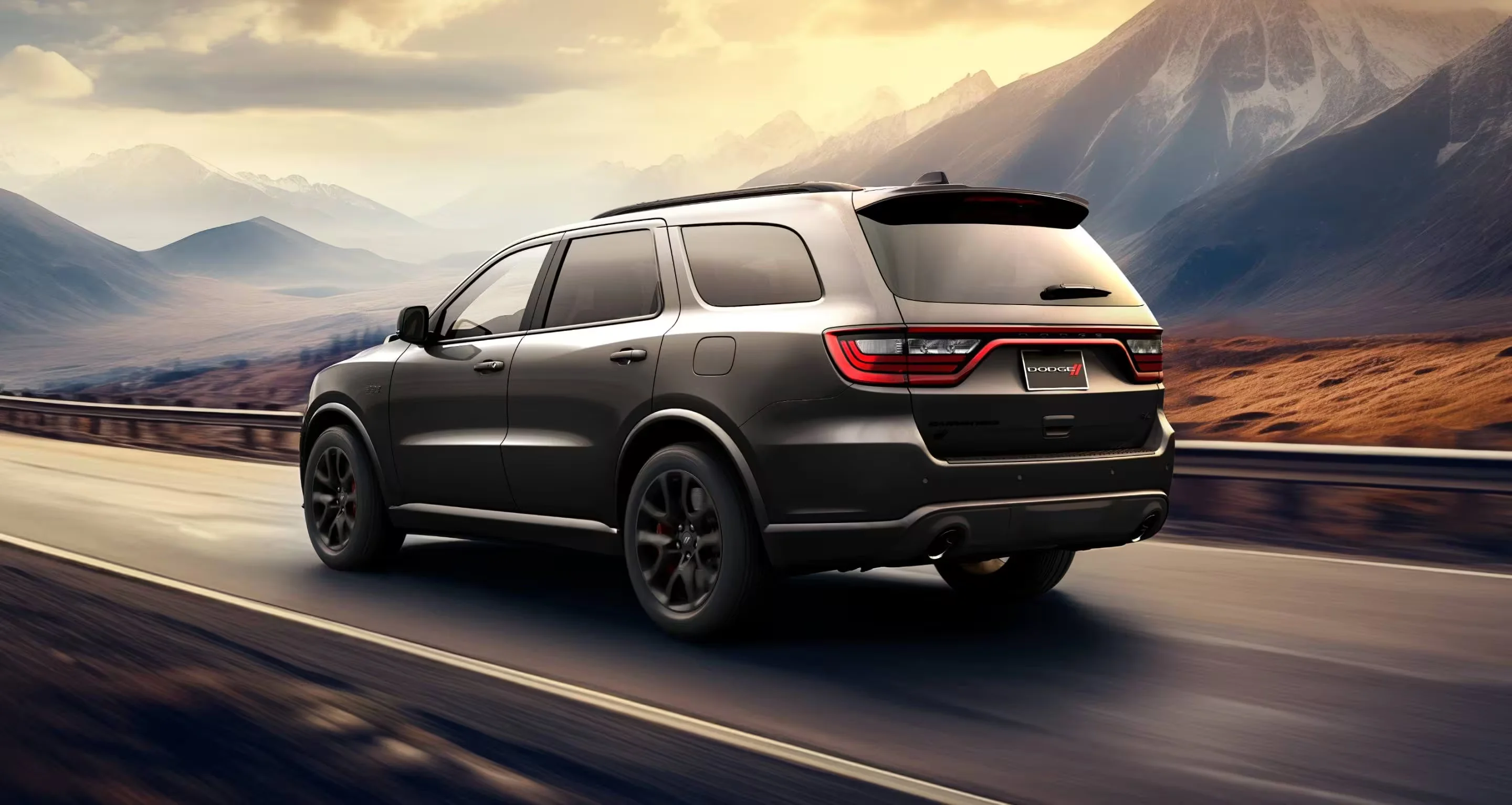 2026 Dodge Durango exterior — 3-row family SUV in stock at Sport Durst CDJR Durham NC